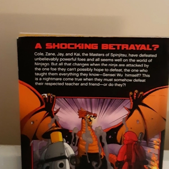 Lego Ninjago Master of Spinjitzu ''Mask Of The Sensei Book'' - Picture 4 of 4